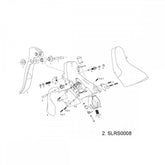 Sram Spare Shifter Clamp Kit 09-11 Road Shifter Clamp Kit Pair Spares & Accessories